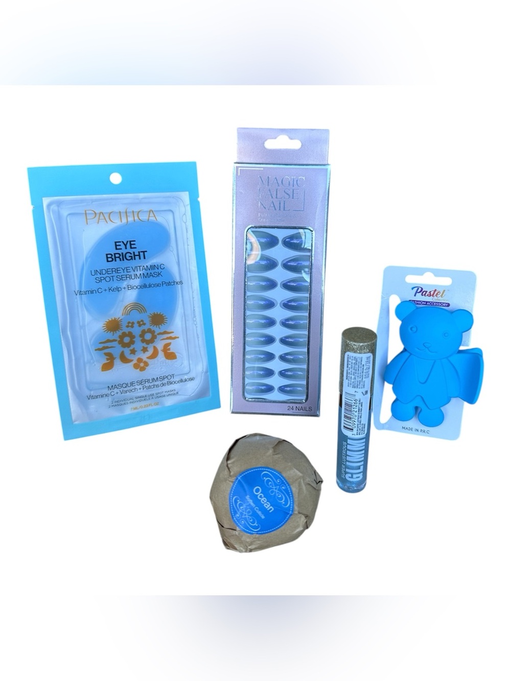 Blue bundle Beauty Set